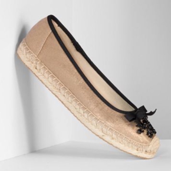 Simply Vera Vera Wang Shoes - Vera Wang Bronze Espadrille Ballet Flats 8.5